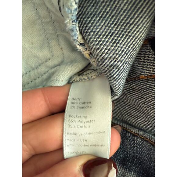 Flint and Tinder Men’s Jeans Size 34x34 Straight Fit Stretch Light Wash - Picture 7 of 7